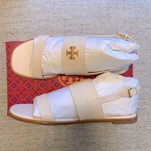 NEW Tory Burch - Leather Everly Back Strap Sandal